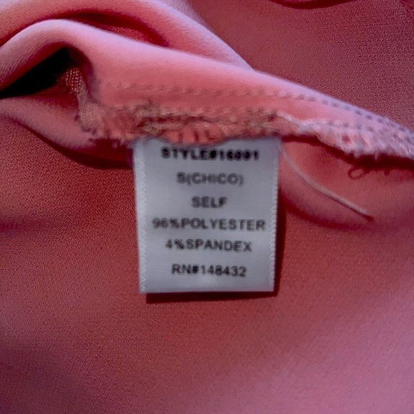 𝅺THE Impeccable Pig Small Pink Spaghetti Strap Tank/Top Summer #1 - Picture 5 of 5